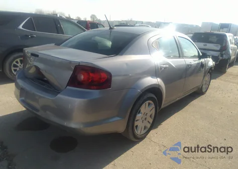 2014 Dodge Avenger Se z USA, uszkodzony, nr VIN 1C3CDZAB0EN111121